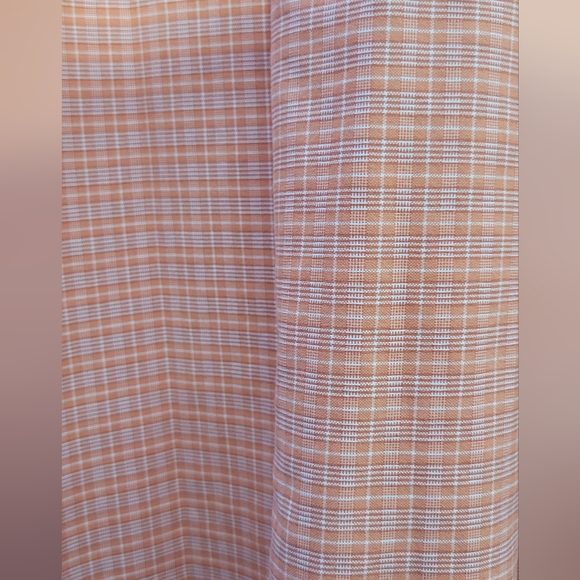 Hunters Run Button Up Shirt Women's 24W Plaid Pocket Short Sleeves - Picture 4 of 4